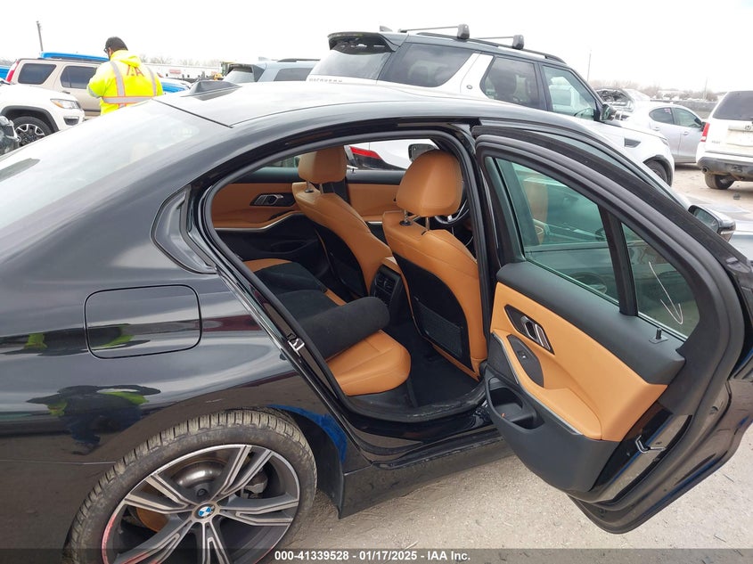 2023 BMW 330I VIN 3MW69FF09P8D34180 COPART salvage auction — Suspension, Clear (Texas), sold $21,200 on 2025-02-25 (photo 8)
