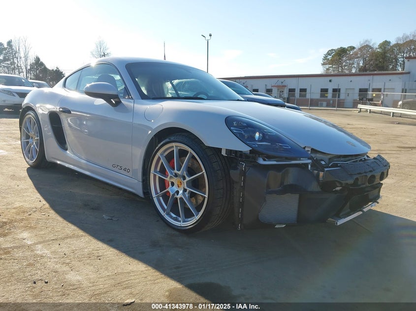 2024 PORSCHE 718 CAYMAN VIN WP0AD2A89RK270127 — COPART salvage auction photo