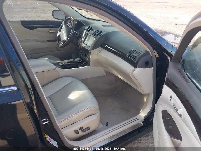 2007 Lexus Ls VIN JTHGL46F475004203 IAAI salvage auction — FRONT END, Permit To Sell (Louisiana), sold $825 on 2026-07-13 (photo 5)