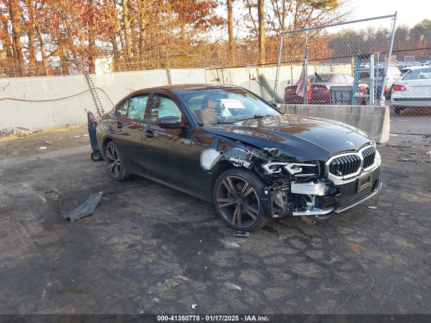 2023 BMW 330I VIN 3MW89FF04P8D21491 — COPART salvage auction photo