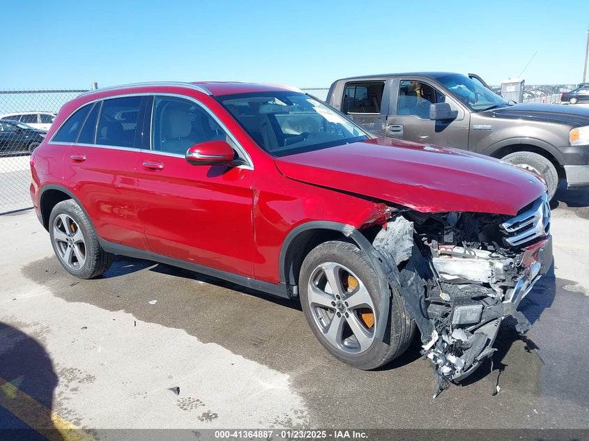 2018 MERCEDES-BENZ GLC 300 VIN WDC0G4KB9JV091849 — COPART salvage auction photo