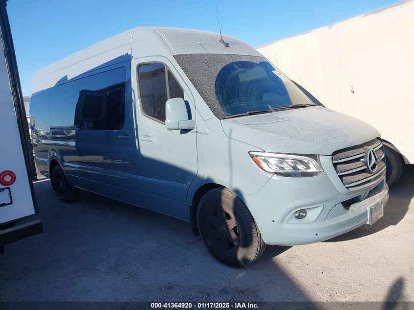 2021 MERCEDES-BENZ SPRINTER 2500 VIN W1W4ECHY5MT075011 — COPART salvage auction photo