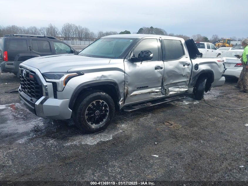 2023 Toyota Tundra VIN 5TFLA5DB1PX097696 IAAI salvage auction — LEFT SIDE, Salvage (Arkansas), sold $11,650 on 2026-07-08 (photo 2)