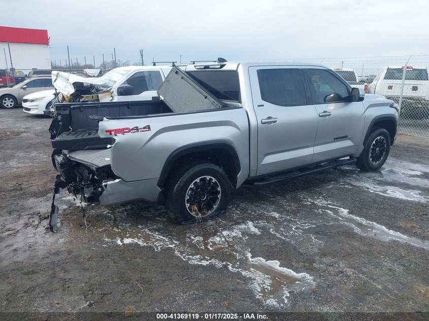 2023 Toyota Tundra VIN 5TFLA5DB1PX097696 IAAI salvage auction — LEFT SIDE, Salvage (Arkansas), sold $11,650 on 2026-07-08 (photo 4)