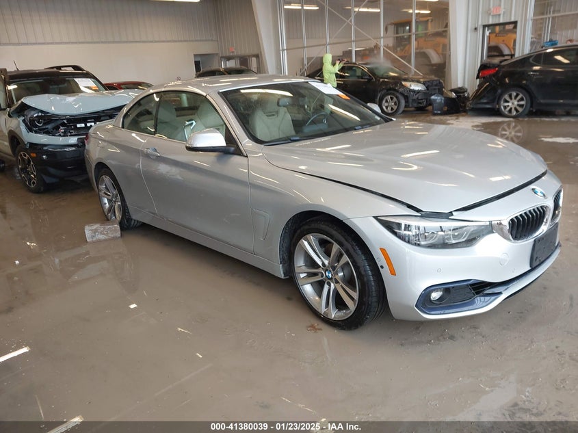 2019 BMW 430I VIN WBA4Z3C55KEF31863 — COPART salvage auction photo