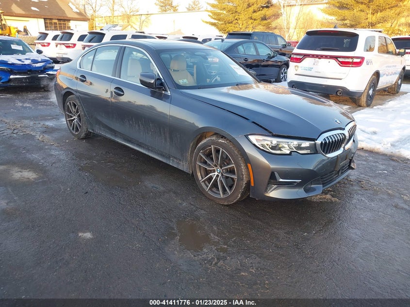 2019 BMW 330I VIN WBA5R7C5XKAJ87365 — COPART salvage auction photo