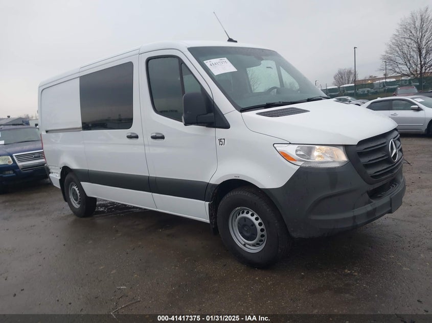 2024 MERCEDES-BENZ SPRINTER 2500 VIN W1Y4KBHY5RT165549 COPART salvage auction — Rear, Salvage (Pennsylvania), sold $22,650 on 2025-02-21 (photo 1)