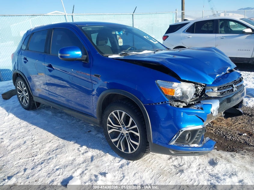 2018 Mitsubishi Outlander sport VIN JA4AR3AUXJU020676 IAAI salvage auction — FRONT END, Salvage (Montana), sold $775 on 2026-07-08 (photo 1)