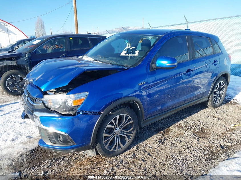 2018 Mitsubishi Outlander sport VIN JA4AR3AUXJU020676 IAAI salvage auction — FRONT END, Salvage (Montana), sold $775 on 2026-07-08 (photo 2)