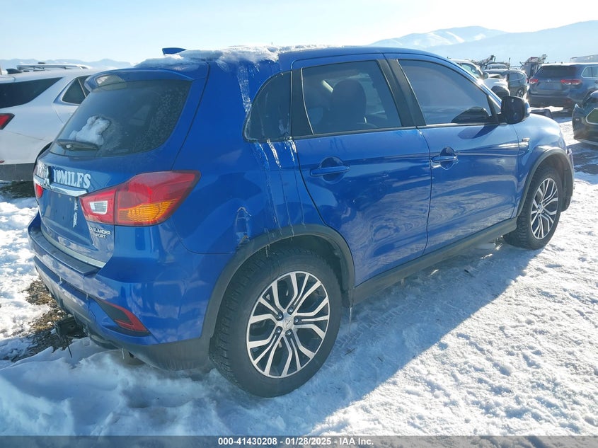 2018 Mitsubishi Outlander sport VIN JA4AR3AUXJU020676 IAAI salvage auction — FRONT END, Salvage (Montana), sold $775 on 2026-07-08 (photo 4)