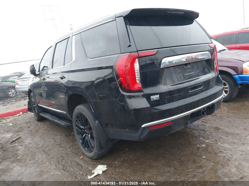 2023 Gmc Yukon VIN 1GKS2BKT4PR483301 COPART salvage auction — Front End, Salvage (Indiana), sold $19,000 on 2025-06-04 (photo 3)