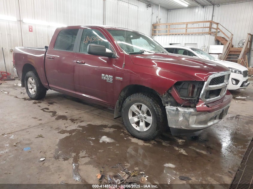 2019 RAM 1500 CLASSIC VIN 1C6RR7LT6KS634200 — COPART salvage auction photo