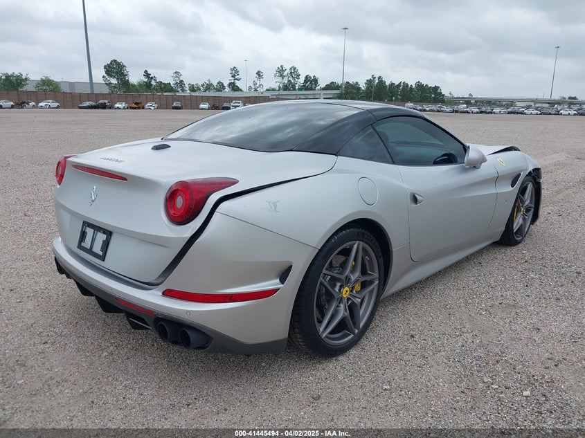 2017 FERRARI CALIFORNIA T VIN ZFF77XJA2H0226113 COPART salvage auction — Front End, Clear (Texas), sold $68,000 on 2025-05-01 (photo 4)