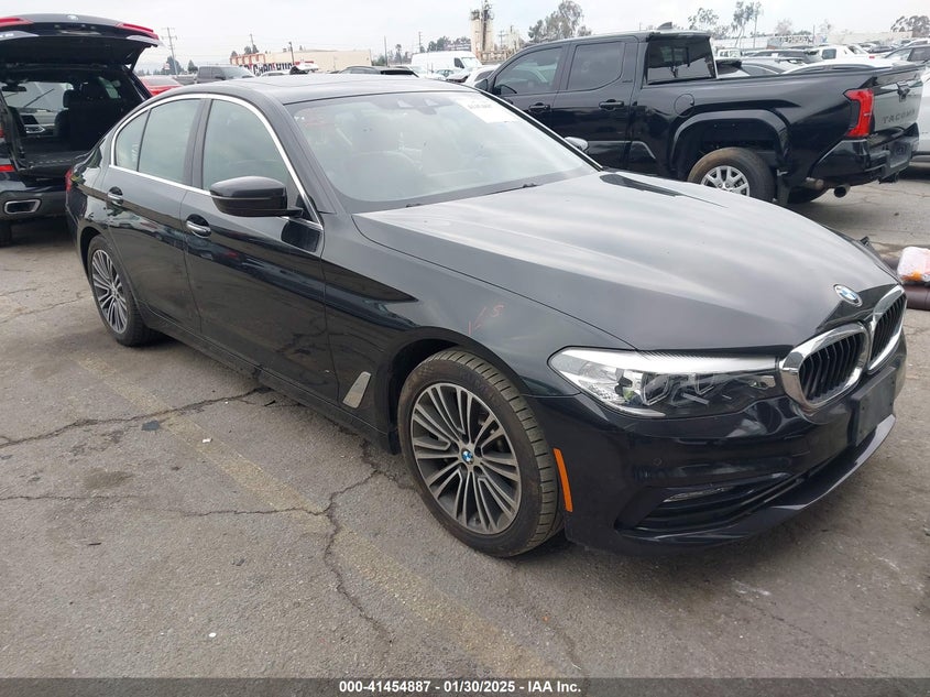 2018 BMW 530I VIN WBAJA5C51JG900174 — COPART salvage auction photo