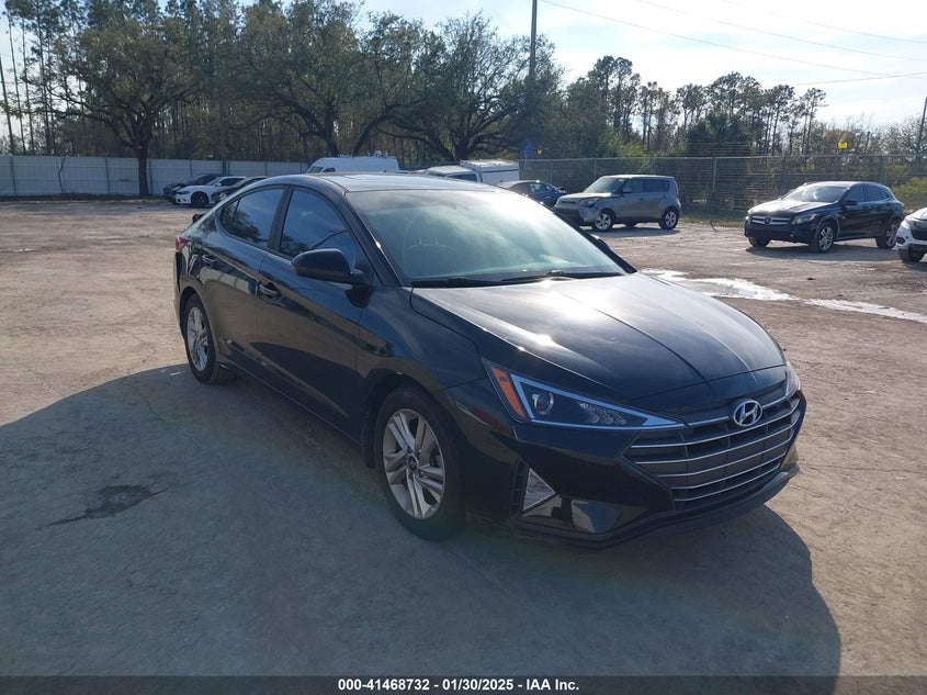 2020 Hyundai Elantra VIN KMHD84LF4LU040026 IAAI salvage auction — REAR END, Salvage Title, sold $2,900 on 2026-07-12 (photo 1)