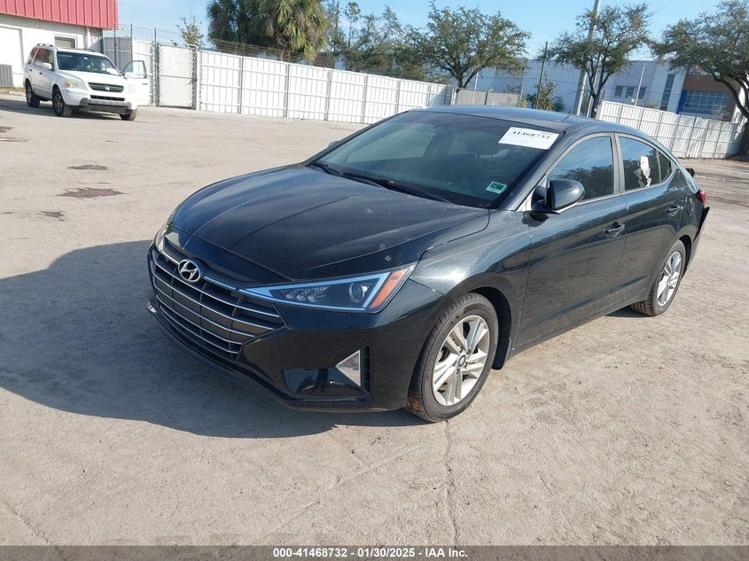 2020 Hyundai Elantra VIN KMHD84LF4LU040026 IAAI salvage auction — REAR END, Salvage Title, sold $2,900 on 2026-07-12 (photo 2)