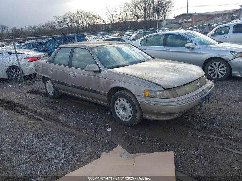 1995 Mercury Sable VIN 1MELM50U3SA630124 IAAI salvage auction — FRONT & REAR, Bill Of Sale (Tennessee), sold $225 on 2026-07-09 (photo 1)