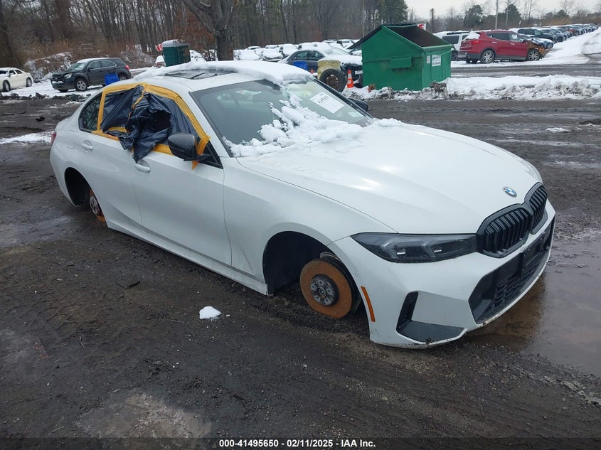 2023 BMW 330I VIN 3MW89FF03P8D62307 — COPART salvage auction photo
