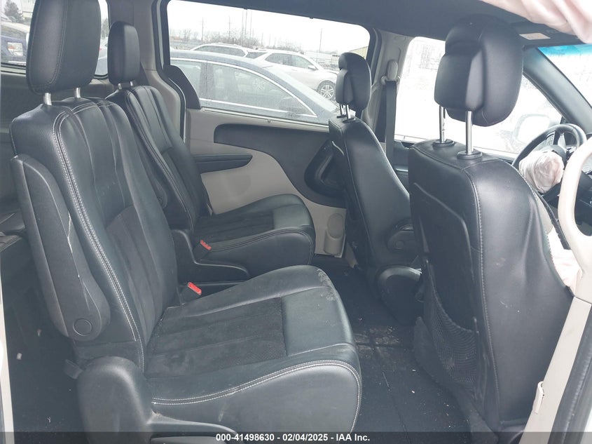 2017 Dodge Grand caravan VIN 2C4RDGCG2HR745878 COPART salvage auction — Front End, Clear (Michigan), sold $1,550 on 2025-03-27 (photo 8)