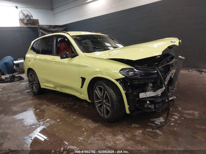 2022 BMW X3 M VIN 5YM13EC07N9K40760 — COPART salvage auction photo