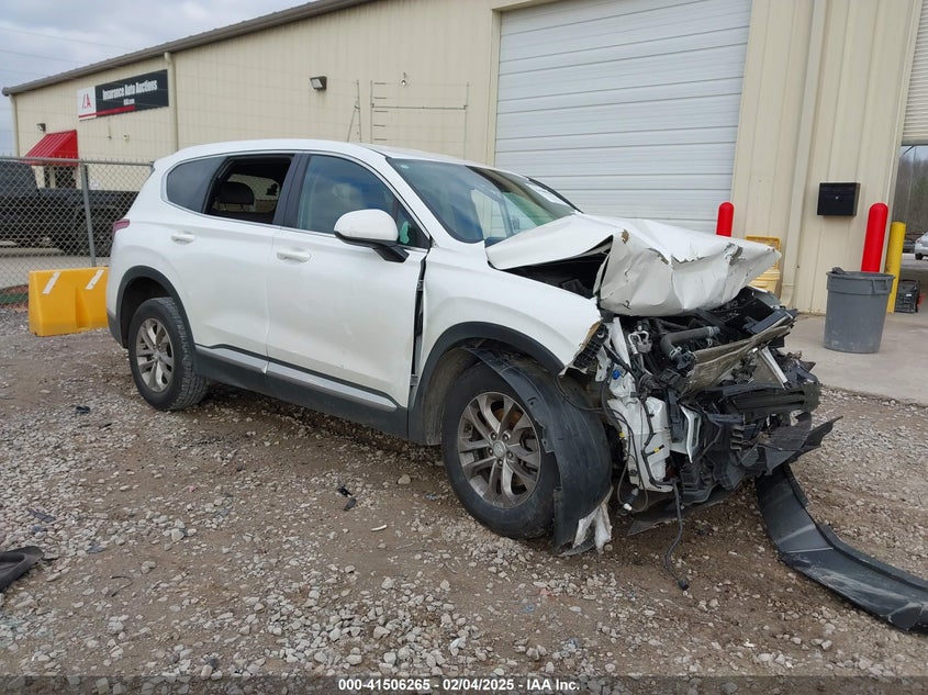 2020 Hyundai Santa fe VIN 5NMS23AD0LH158798 IAAI salvage auction — FRONT END, Salvage Title, sold $475 on 2026-08-03 (photo 1)