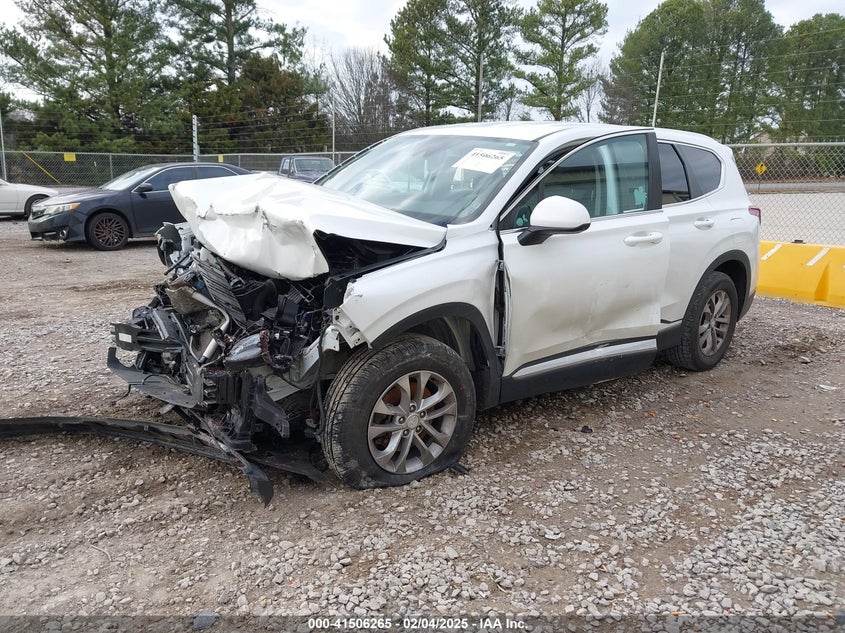 2020 Hyundai Santa fe VIN 5NMS23AD0LH158798 IAAI salvage auction — FRONT END, Salvage Title, sold $475 on 2026-08-03 (photo 2)