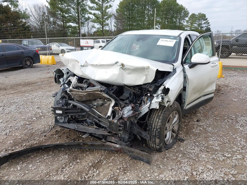 2020 Hyundai Santa fe VIN 5NMS23AD0LH158798 IAAI salvage auction — FRONT END, Salvage Title, sold $475 on 2026-08-03 (photo 6)