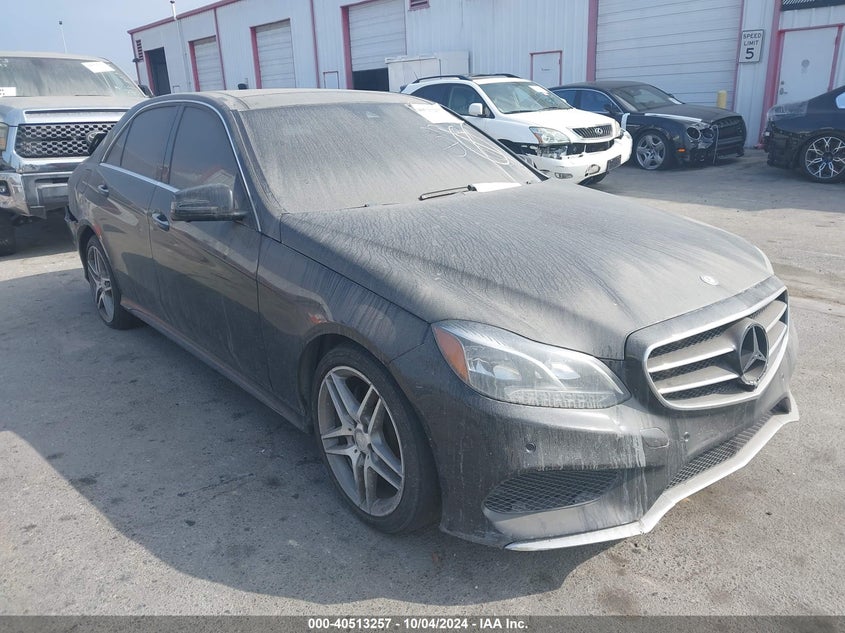 2016 Mercedes-benz E-class VIN WDDHF5KB8GB305814 IAAI salvage auction — REAR END, Other, sold $1,750 on 2026-07-09 (photo 1)