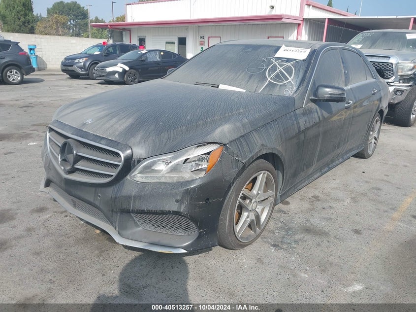 2016 Mercedes-benz E-class VIN WDDHF5KB8GB305814 IAAI salvage auction — REAR END, Other, sold $1,750 on 2026-07-09 (photo 2)