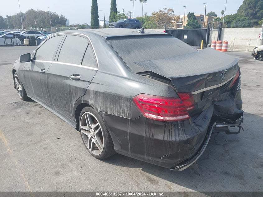2016 Mercedes-benz E-class VIN WDDHF5KB8GB305814 IAAI salvage auction — REAR END, Other, sold $1,750 on 2026-07-09 (photo 3)