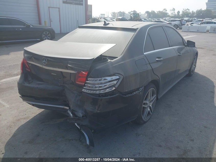 2016 Mercedes-benz E-class VIN WDDHF5KB8GB305814 IAAI salvage auction — REAR END, Other, sold $1,750 on 2026-07-09 (photo 4)