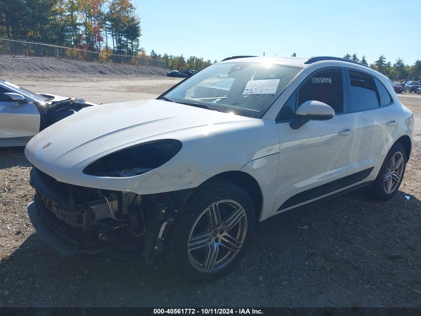 2020 Porsche Macan VIN WP1AA2A57LLB04462 IAAI salvage auction — FRONT END, Salvage (Massachusetts), sold $13,500 on 2026-10-11 (photo 6)