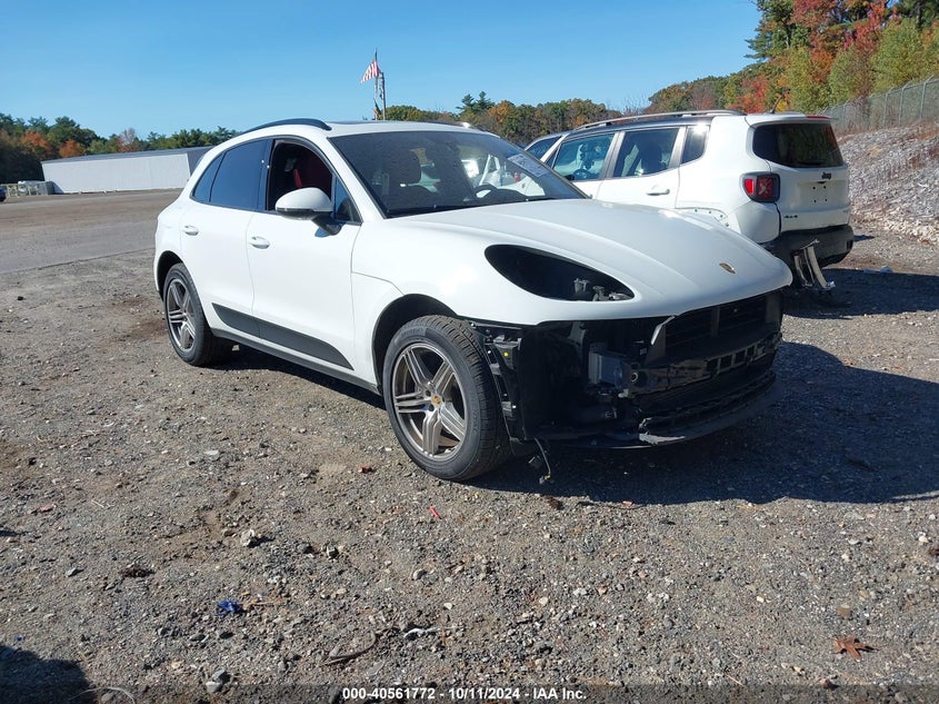 2020 Porsche Macan VIN WP1AA2A57LLB04462 — IAAI salvage auction photo