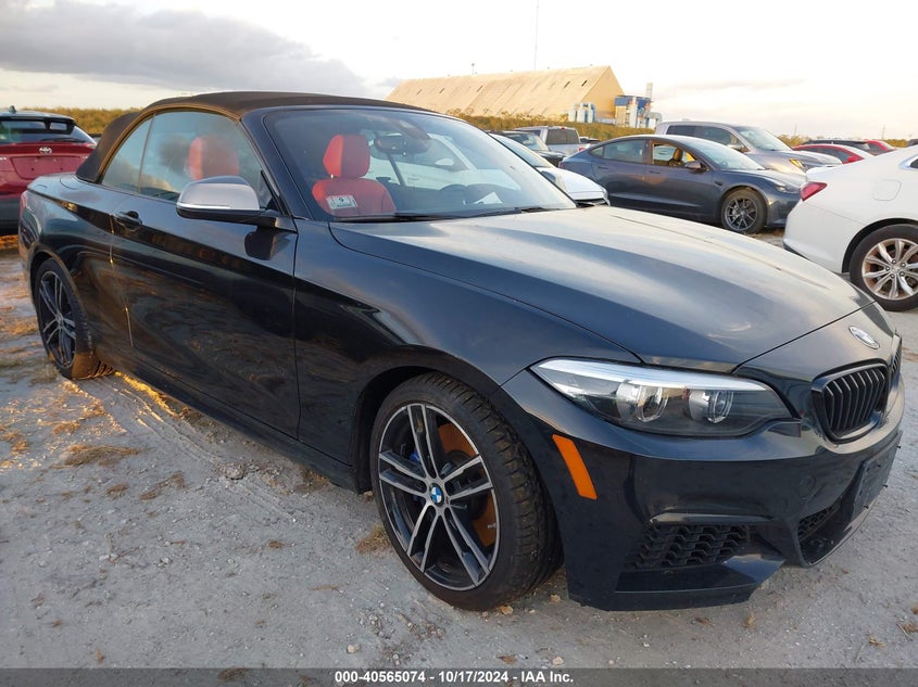 2018 BMW M240I VIN WBA2N3C59JVC29624 — COPART salvage auction photo