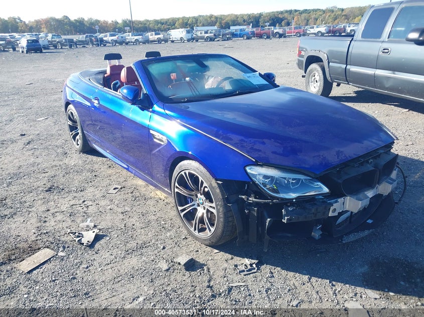 2018 BMW M6 VIN WBS6G9C58JD950272 — COPART salvage auction photo