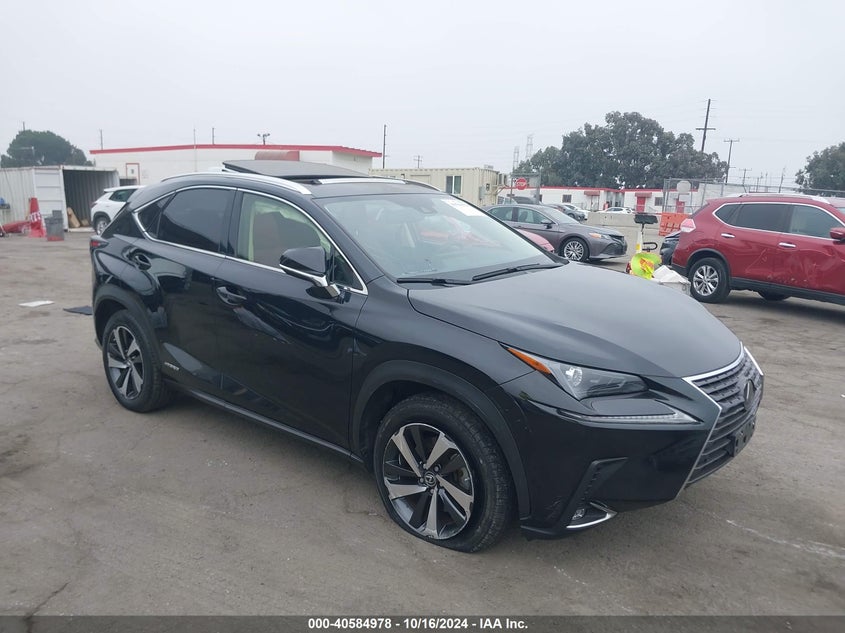 2021 LEXUS NX 300H VIN JTJGJRDZ7M2161865 — COPART salvage auction photo