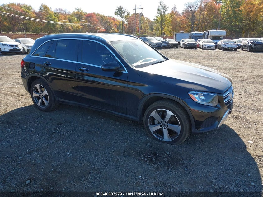 2019 MERCEDES-BENZ GLC 300 VIN WDC0G4KB5KF591843 — COPART salvage auction photo