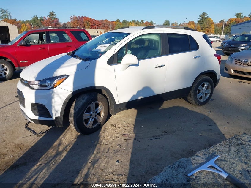 2017 Chevrolet Trax VIN KL7CJPSB3HB239010 IAAI salvage auction — RIGHT FRONT, Salvage (New Hampshire), sold $1,450 on 2026-07-15 (photo 2)