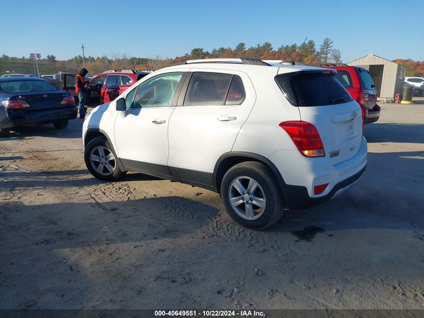 2017 Chevrolet Trax VIN KL7CJPSB3HB239010 IAAI salvage auction — RIGHT FRONT, Salvage (New Hampshire), sold $1,450 on 2026-07-15 (photo 3)