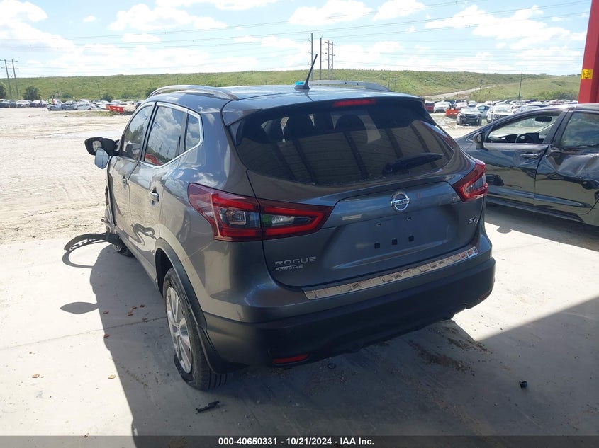 2020 Nissan Rogue sport VIN JN1BJ1CV8LW256720 IAAI salvage auction — FRONT END, Certificate Of Destruction (Florida), sold $1,450 on 2026-07-14 (photo 3)