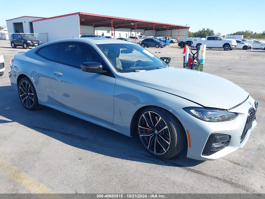 2023 BMW 430I VIN WBA53AP02PCL76617 — COPART salvage auction photo