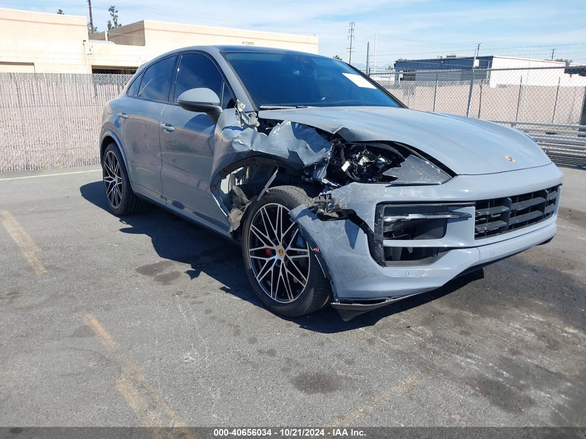 2024 PORSCHE CAYENNE COUPE VIN WP1BL2AY3RDA60164 — COPART salvage auction photo