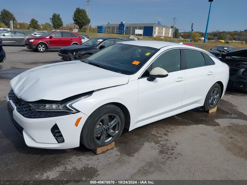 2022 Kia K5 VIN 5XXG24J24NG102715 IAAI salvage auction — FRONT END, Salvage (Missouri), sold $1,050 on 2026-07-28 (photo 2)