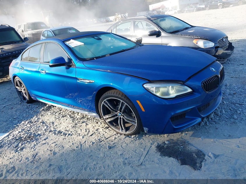 2019 BMW 6er VIN WBA6D0C52KG853111 — IAAI salvage auction photo