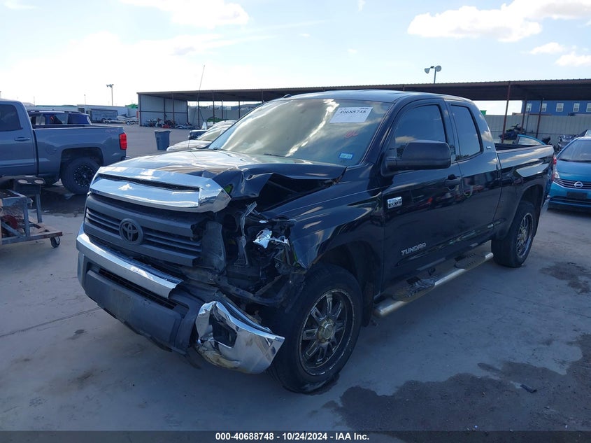 2014 Toyota Tundra VIN 5TFUW5F13EX396498 IAAI salvage auction — FRONT END, Original (Texas), sold $8,400 on 2026-07-15 (photo 2)