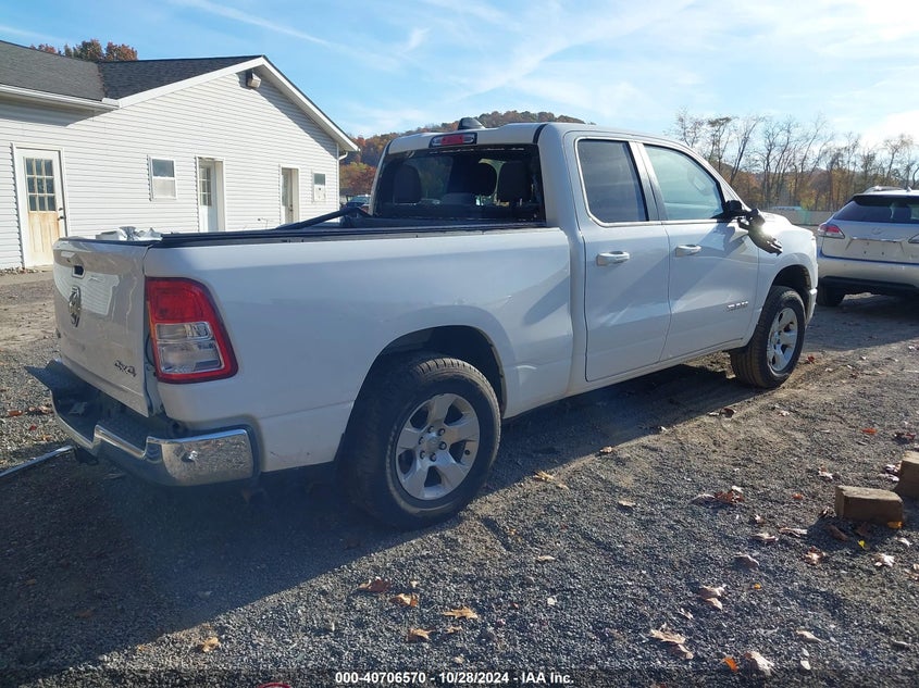 2022 Ram 1500 VIN 1C6RRFBG0NN278795 COPART salvage auction — Left Rear, Salvage (Ohio), sold $12,000 on 2024-12-03 (photo 4)