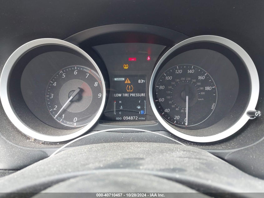 2012 Mitsubishi Lancer evolution VIN JA32W8FV7CU010819 COPART salvage auction — Front & Rear, Clear (Florida), sold $7,100 on 2024-12-04 (photo 7)