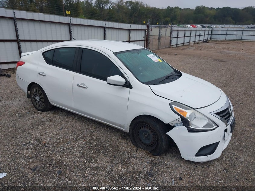 2015 Nissan Versa VIN 3N1CN7AP6FL871292 IAAI salvage auction — FRONT END, Salvage Title, sold $800 on 2026-07-19 (photo 1)