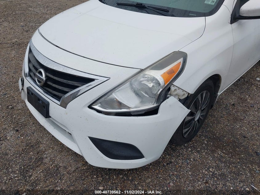 2015 Nissan Versa VIN 3N1CN7AP6FL871292 IAAI salvage auction — FRONT END, Salvage Title, sold $800 on 2026-07-19 (photo 6)