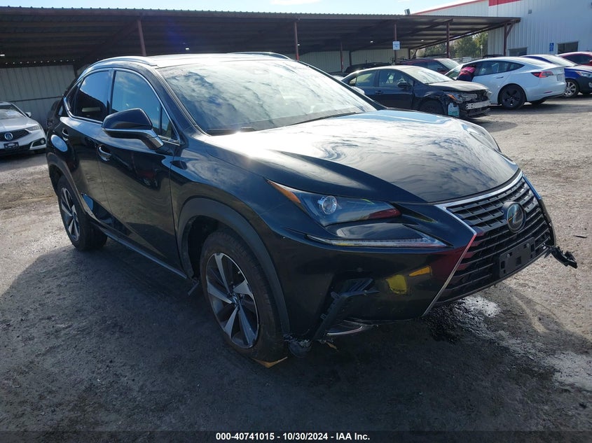 2021 LEXUS NX 300H VIN JTJGJRDZ2M2147906 — COPART salvage auction photo